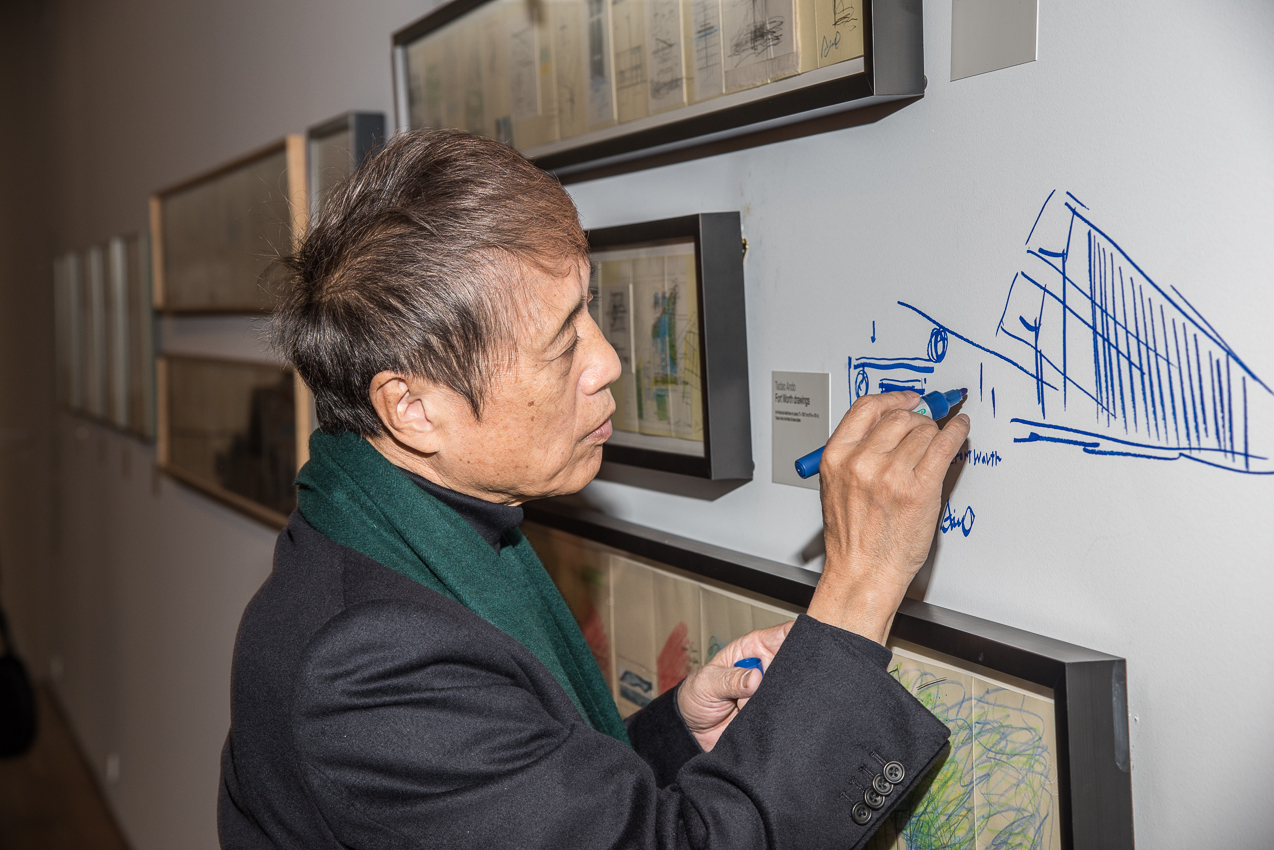Tadao Ando: Spontaneous Sketches